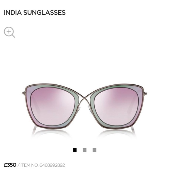 Current Season Tom Ford India Butterfly Sunglasses - Picture 3 of 7